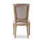 Baxton Studio Cadencia Oak Finish Wood and Beige Upholstered Dining Side Chair 133-7334 - alternate 9
